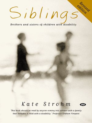 cover image of Siblings: Brothers and sisters of children with disability